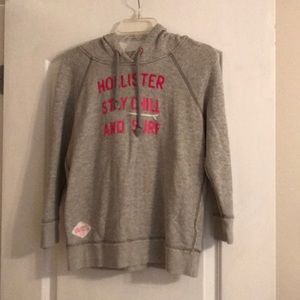 Hollister embroidered hoodie
